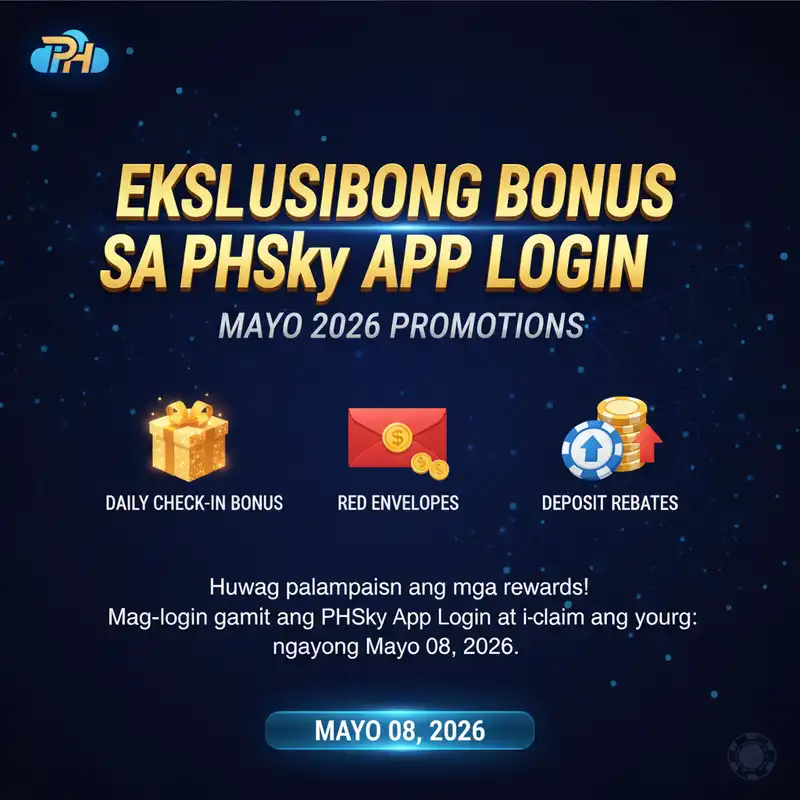 PHSky App Login Promotions May 2026